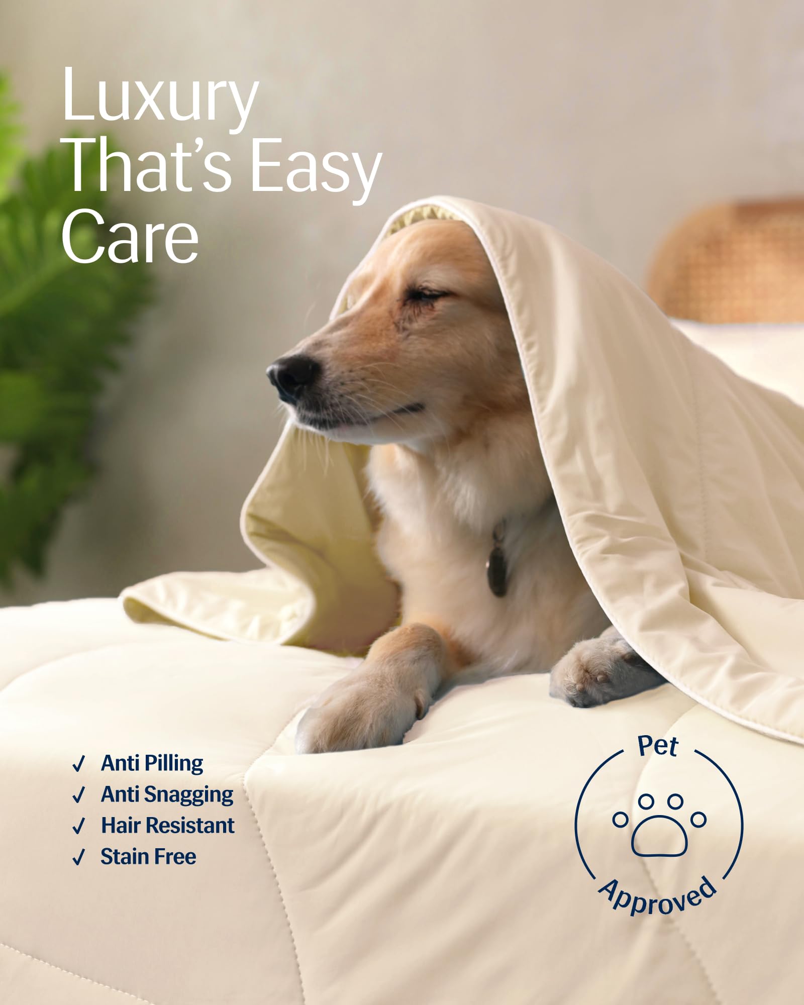REST Evercool hypoallergenic filling close-up highlights safe, breathable materials.