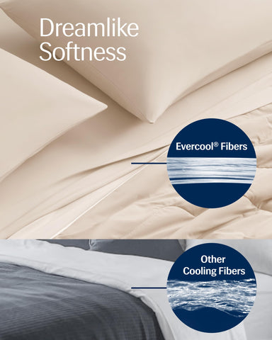 REST Evercool knitted texture close-up reveals airy weave for year-round cooling.