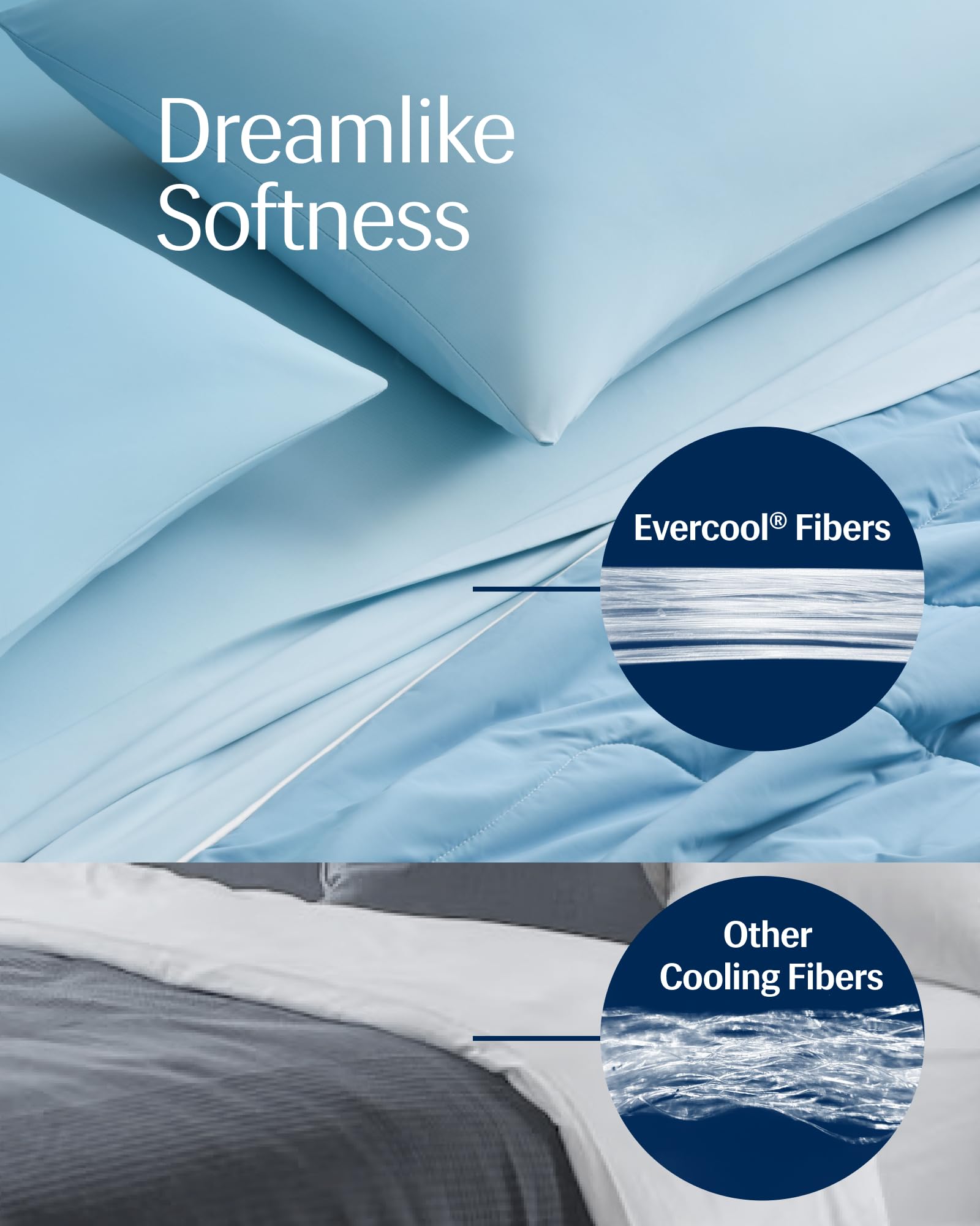 REST Evercool gift box packaging signals premium, ready-to-gift bedding.
