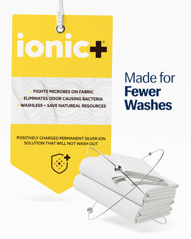 REST Evercool IonicPlus silver yarn technology supports odor control and skin comfort.