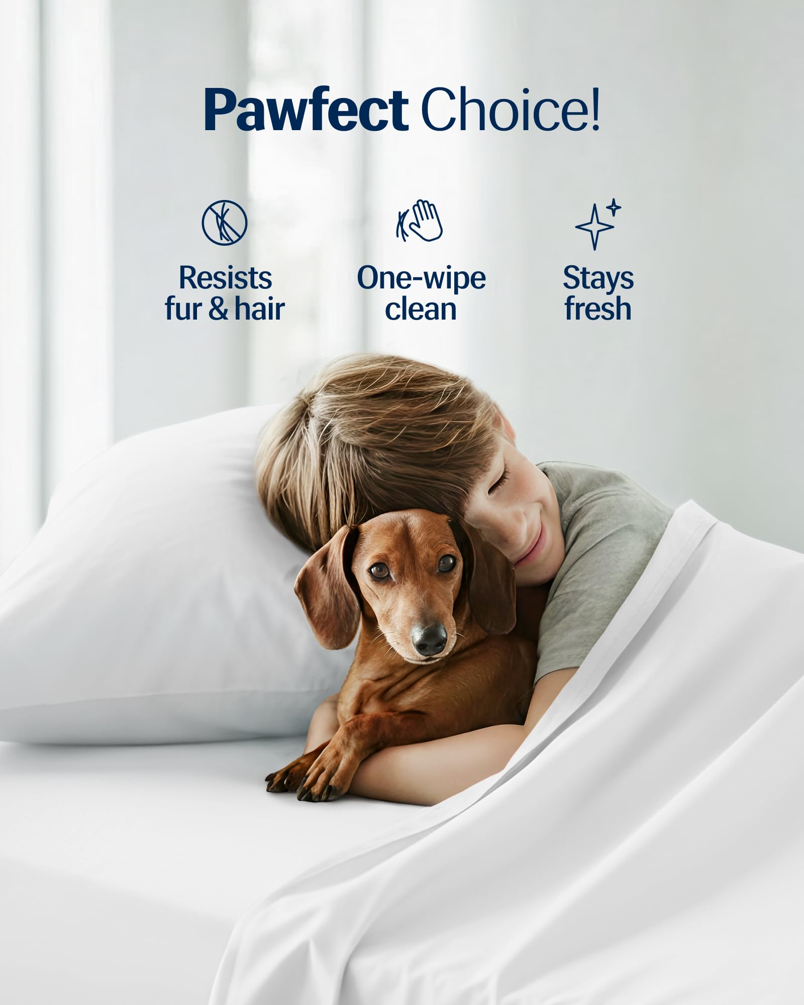 REST Evercool pillowcase, stain-resistant-finish, keeps colors vibrant and clean.