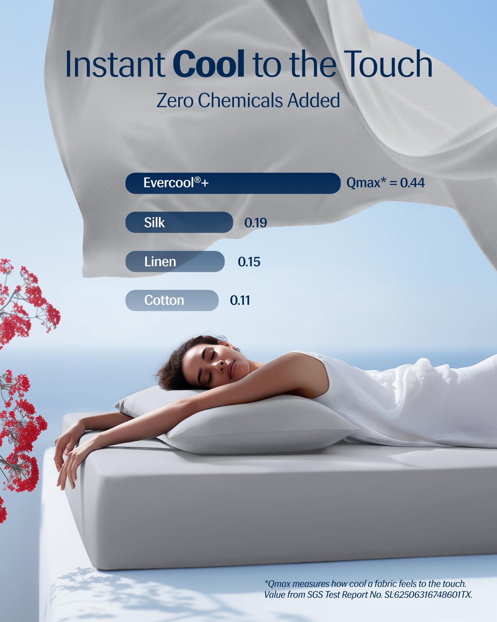 REST Evercool+ pillowcase helps hair stay smooth and frizz-free