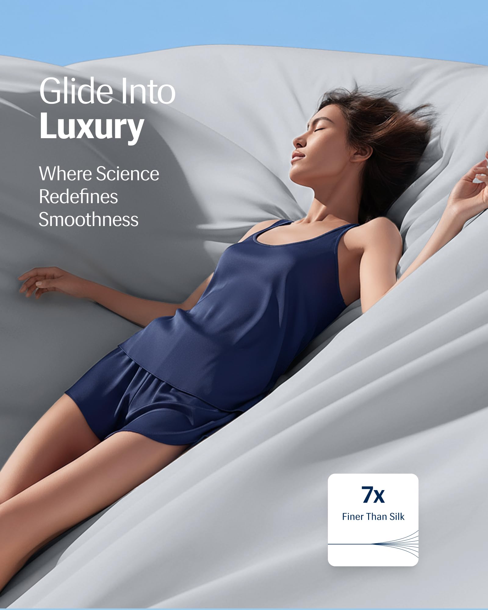 REST Evercool+ queen flat sheet provides generous coverage