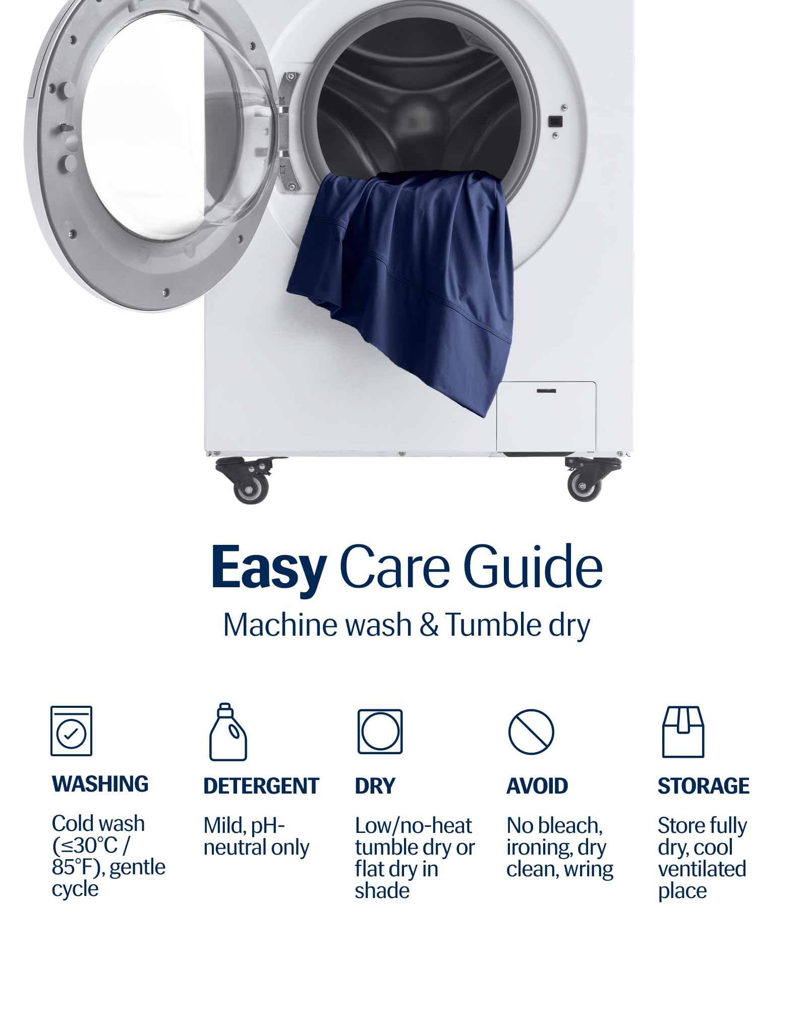 REST Evercool+ modern king pillowcase fits snugly on standard pillows