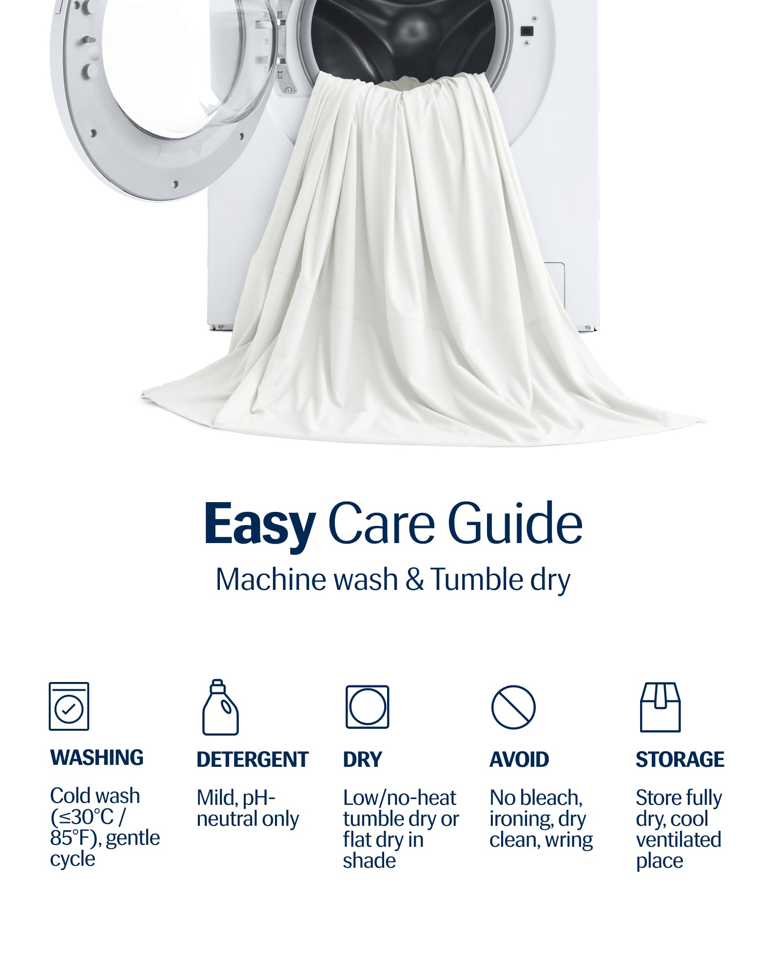 REST Evercool two king-size pillowcases pair delivers hair-friendly comfort.