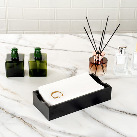 Eco-conscious disposable napkin suitable for restrooms and tables.