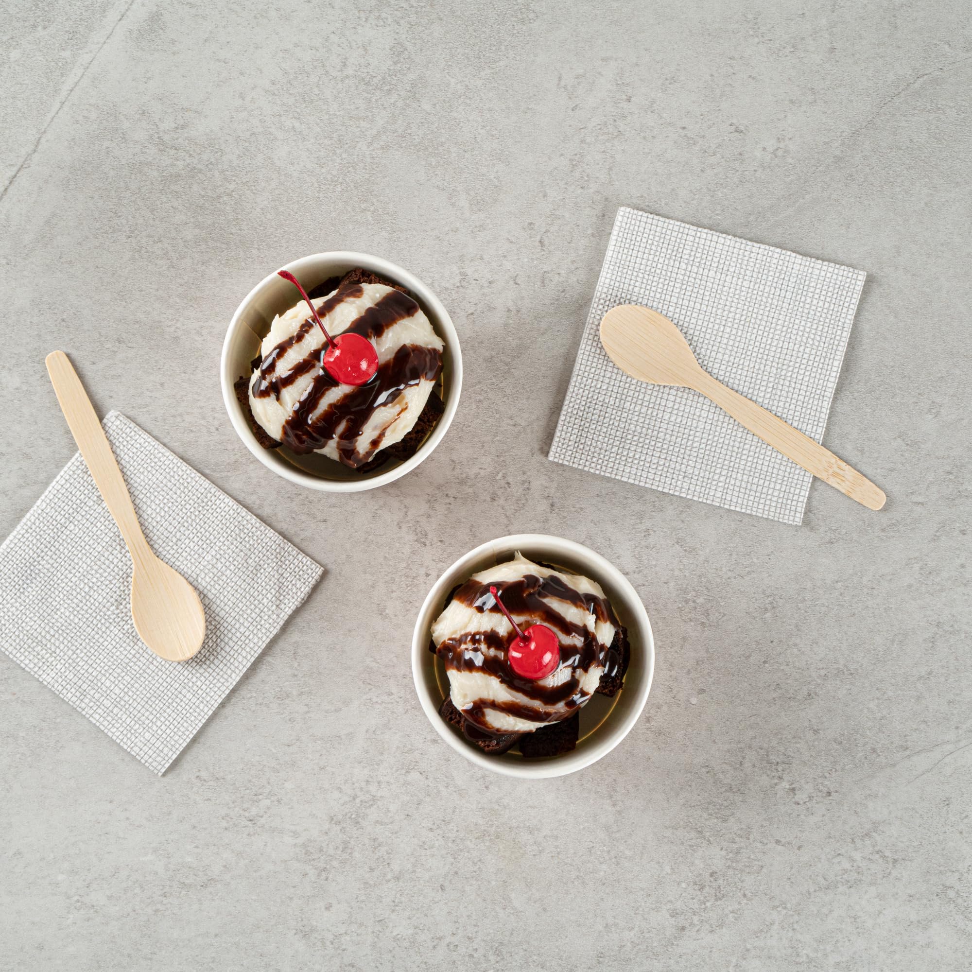 Restaurantware eco-friendly paper cup supports sustainable service.