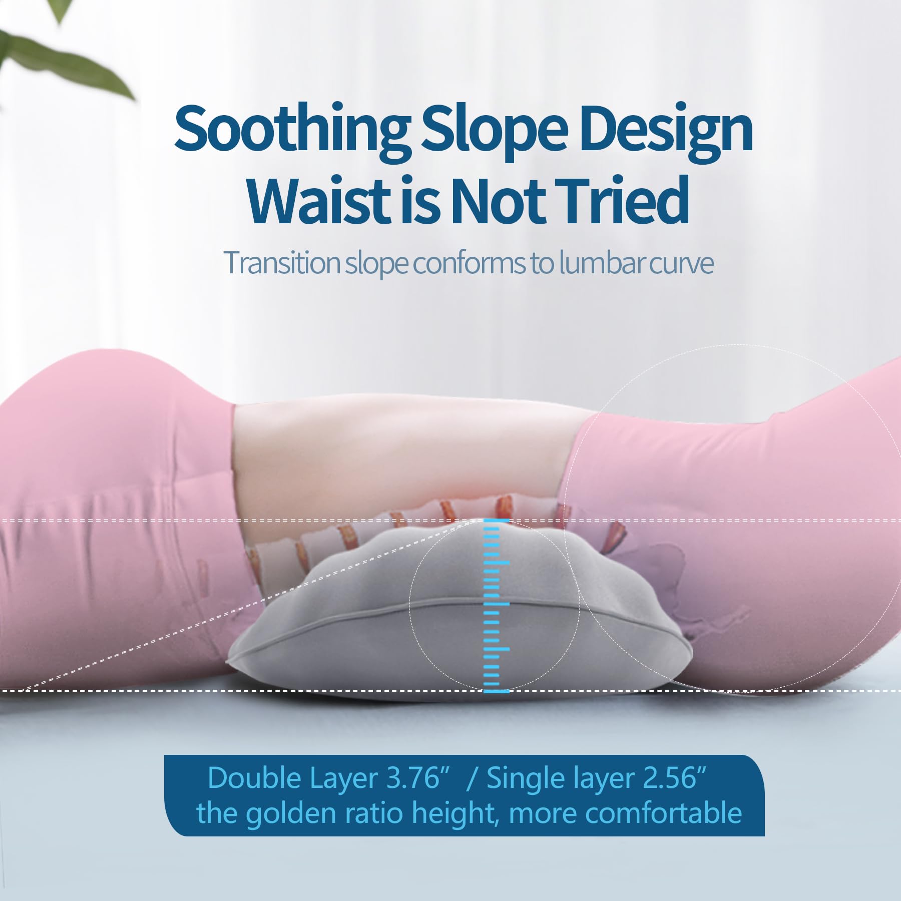 RESTCLOUD breathable knit cover provides cooler sleep experience.