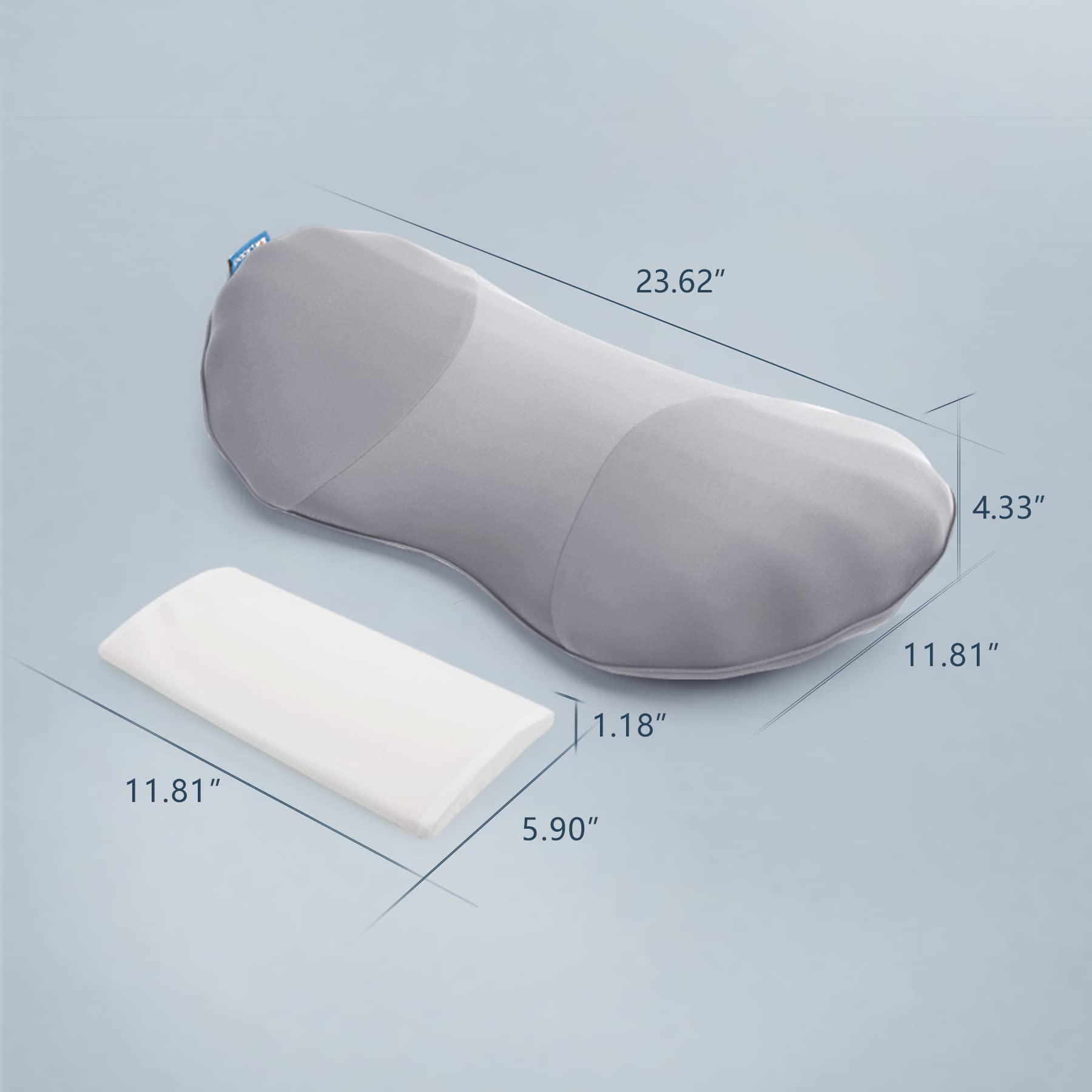 RESTCLOUD memory foam core delivers durable, supportive comfort across sleeping positions.