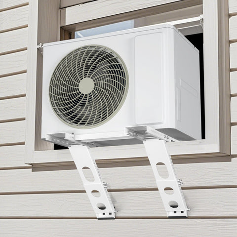 Retbtnm stable window AC bracket with anti-slip pads