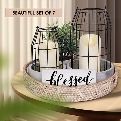 Retroramon rechargeable candles provide warm ambiance without frequent battery changes.