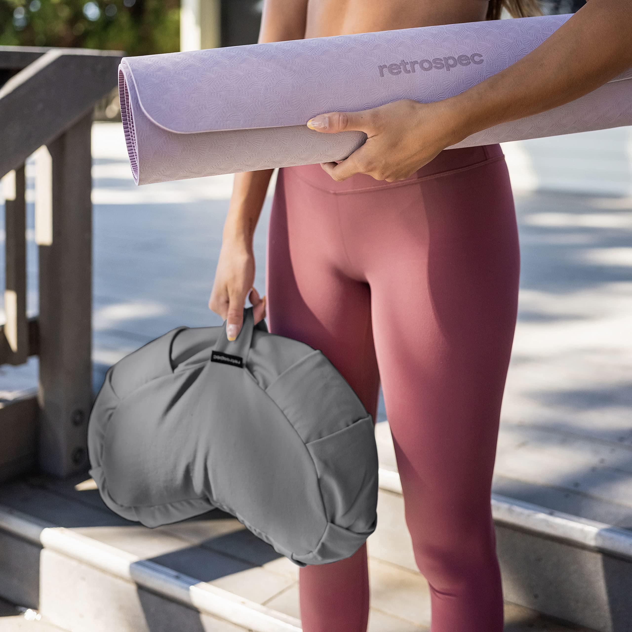 Sedona Zafu versatile cushion for yoga, meditation, and seated use.