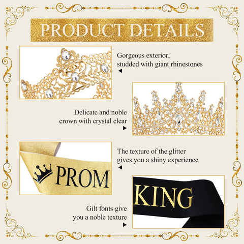 Retrowavy prom sash 63x3.7 inches displaying length and design