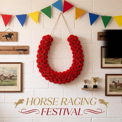 Retrowavy wooden wall sign blends durability with festive flair.
