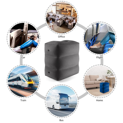 Rewondah eco-friendly PVC flocking material ensures durable travel use.