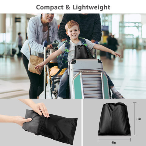 Rewondah toddler-friendly airplane bed for longer flights.