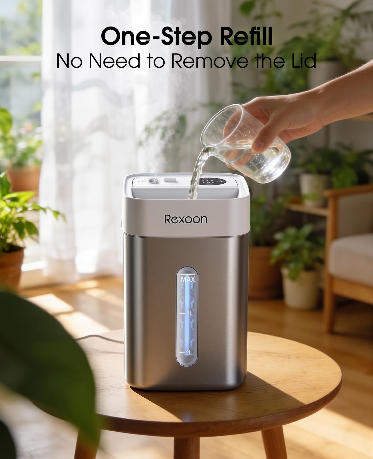 Rexoon auto-off timer adds safe, energy-conscious use