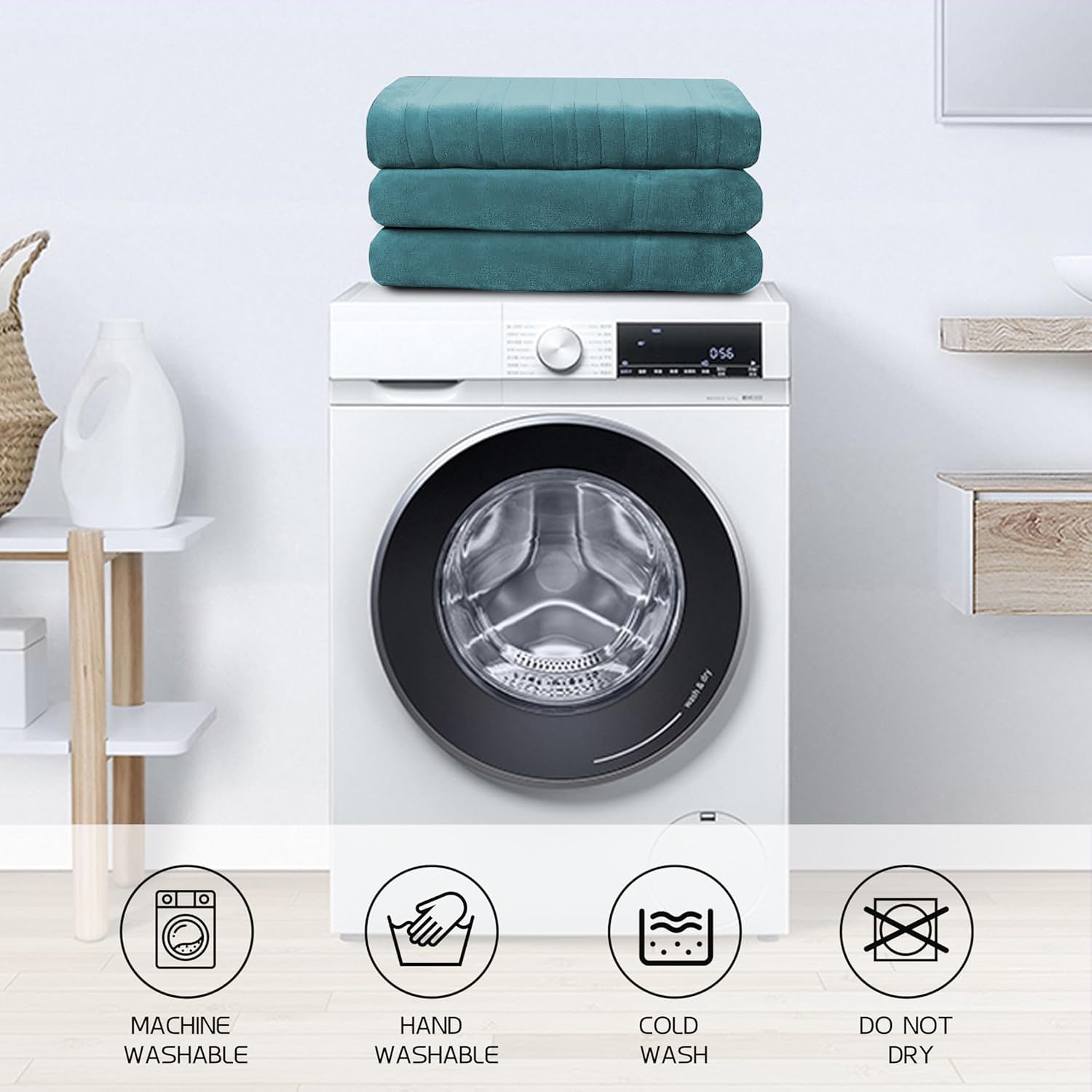 Compact folded ReyyNio blanket for storage