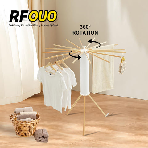RFOUO indoor outdoor use shows versatility on balcony or laundry room.
