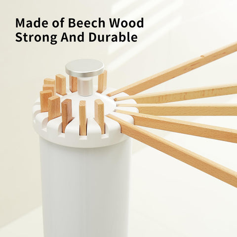 RFOUO space-saving design blends style with practical drying.