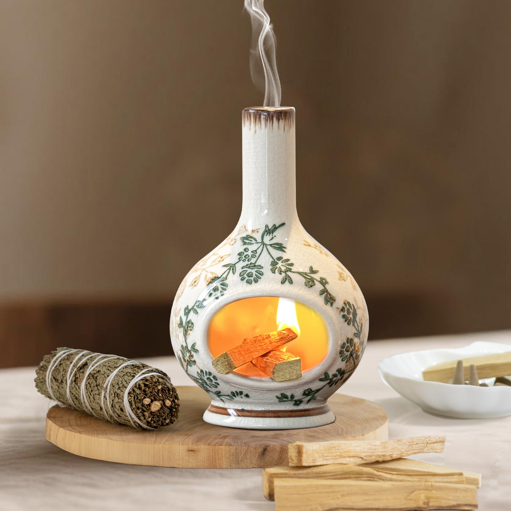 RGBDOT safe-use ceramic burner designed for mindful moments.
