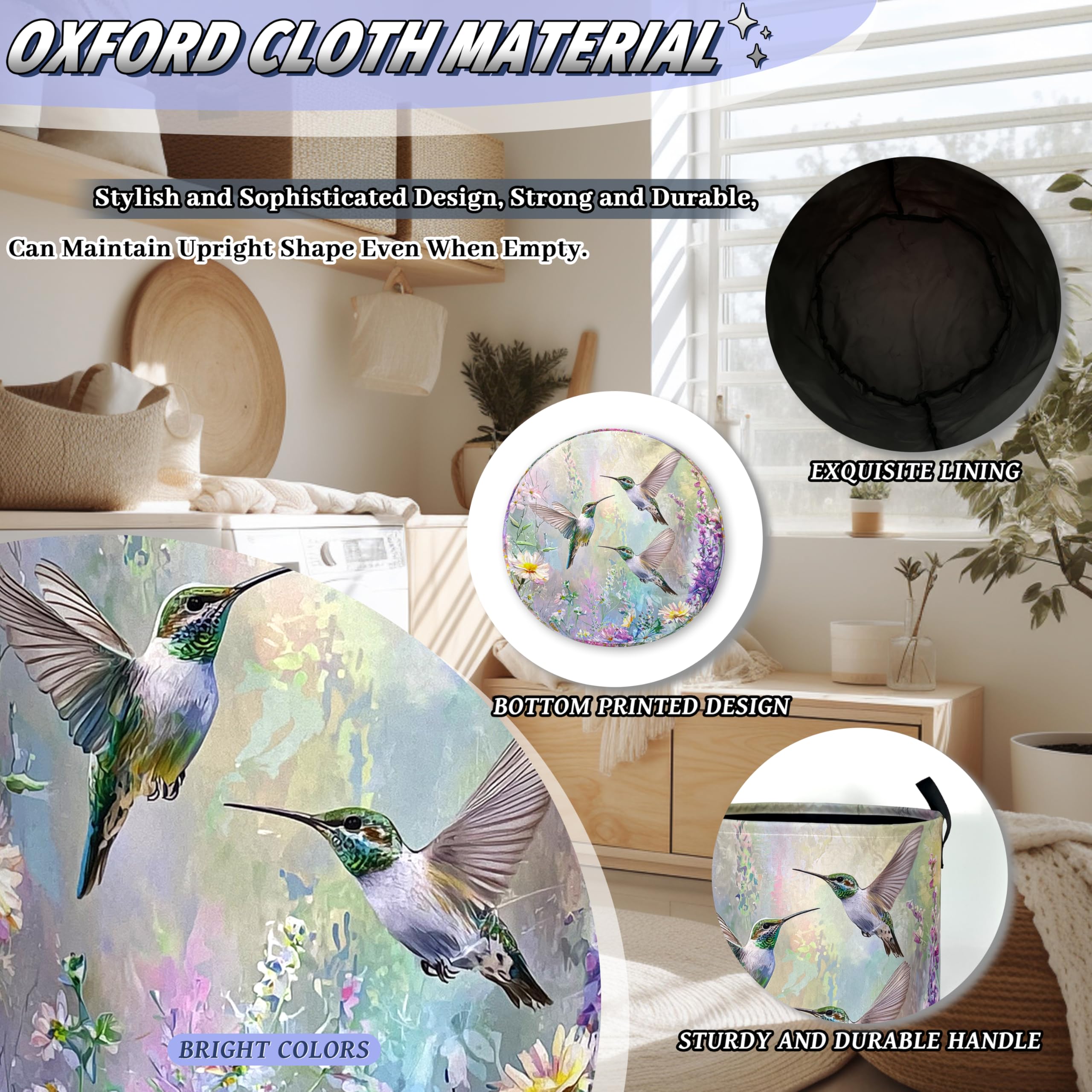 RGIFYIAE lined Oxford basket, lightweight yet sturdy for daily use.