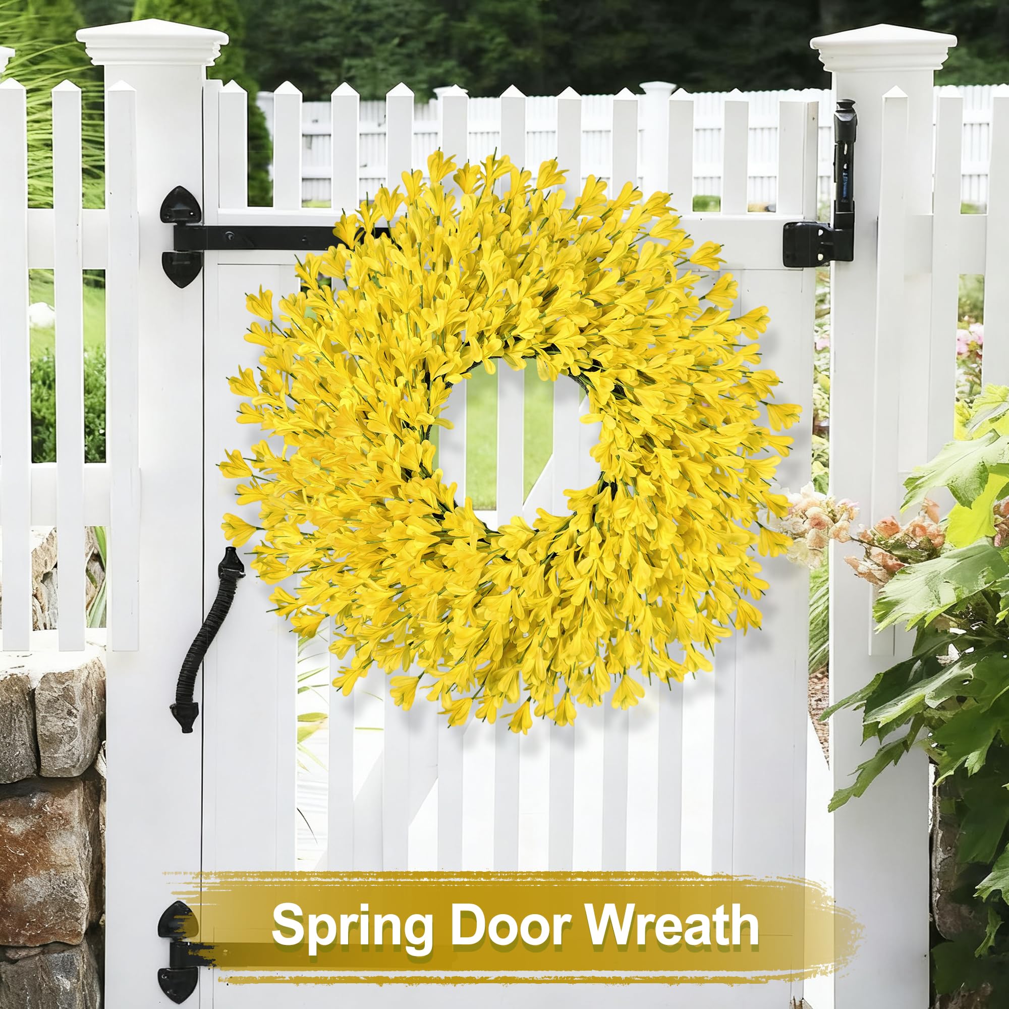 Rhtrj farmhouse entry wreath enhances seasonal welcome