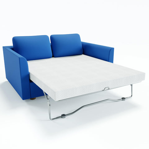 Rhyme Source 4.5-inch cold gel memory foam mattress, cooling comfort for queen-size beds.
