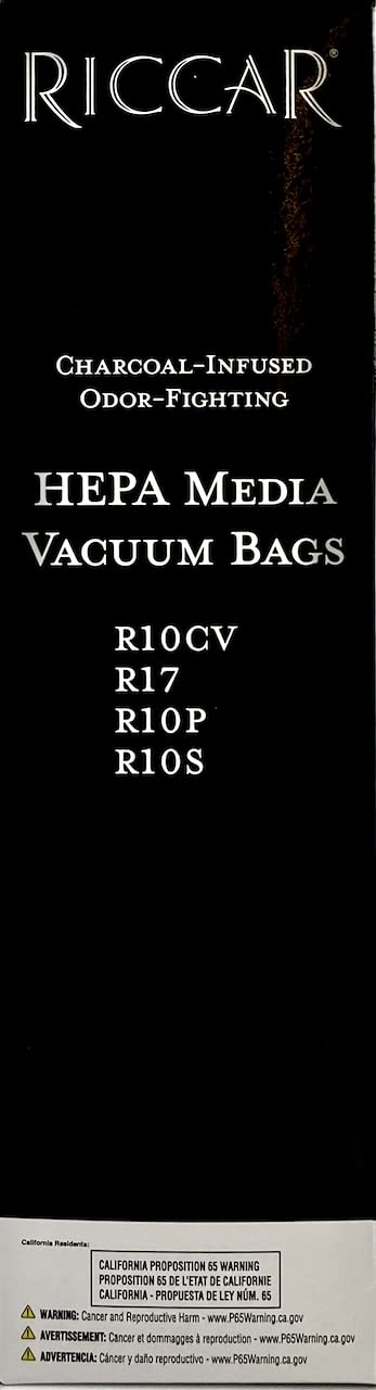 Riccar SuperLite bag disposal action demonstrates neat bag removal