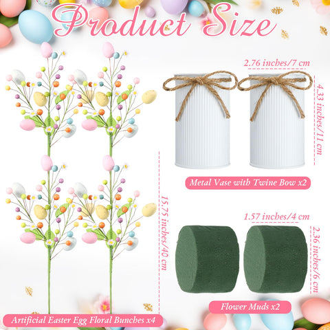 Riceshoot floral berry stems brighten indoor or outdoor decor