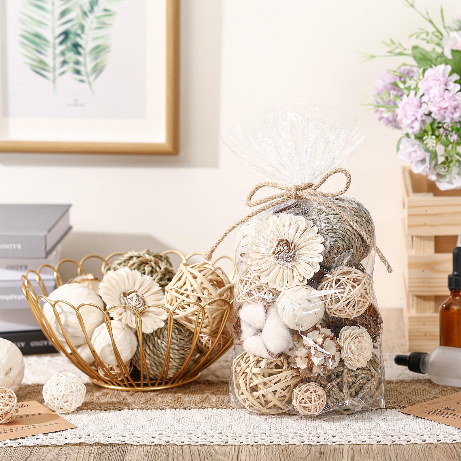 Compact package fits most spaces without overpowering your decor.