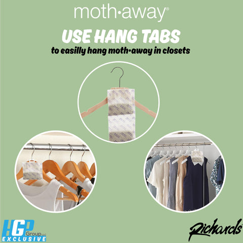 Richards Moth Away mint and herbs leaves close-up for scent inspiration.