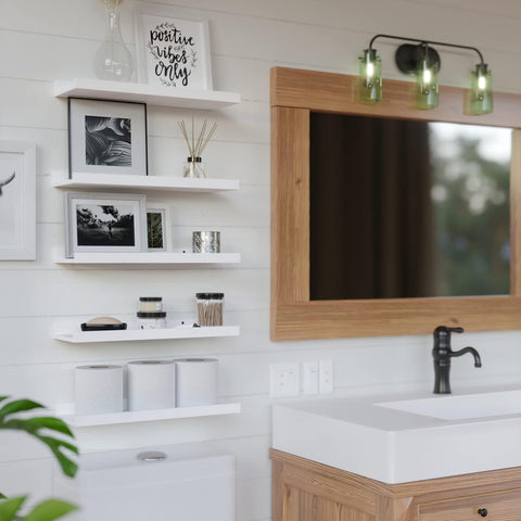 RICHER HOUSE nursery bedroom bathroom storage display showing practical organization.