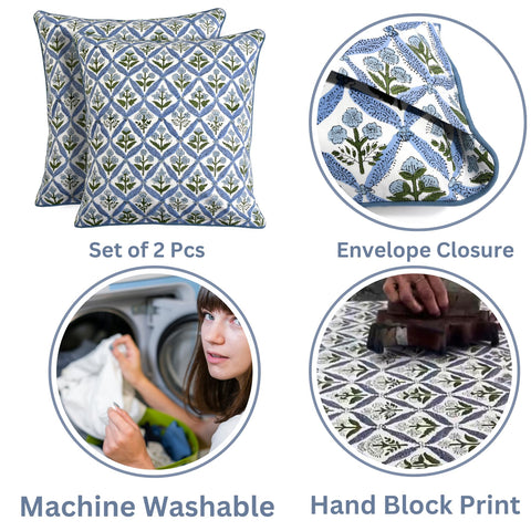 Ridhi bedroom pillow cover in Boho-modern decor for rustic interiors