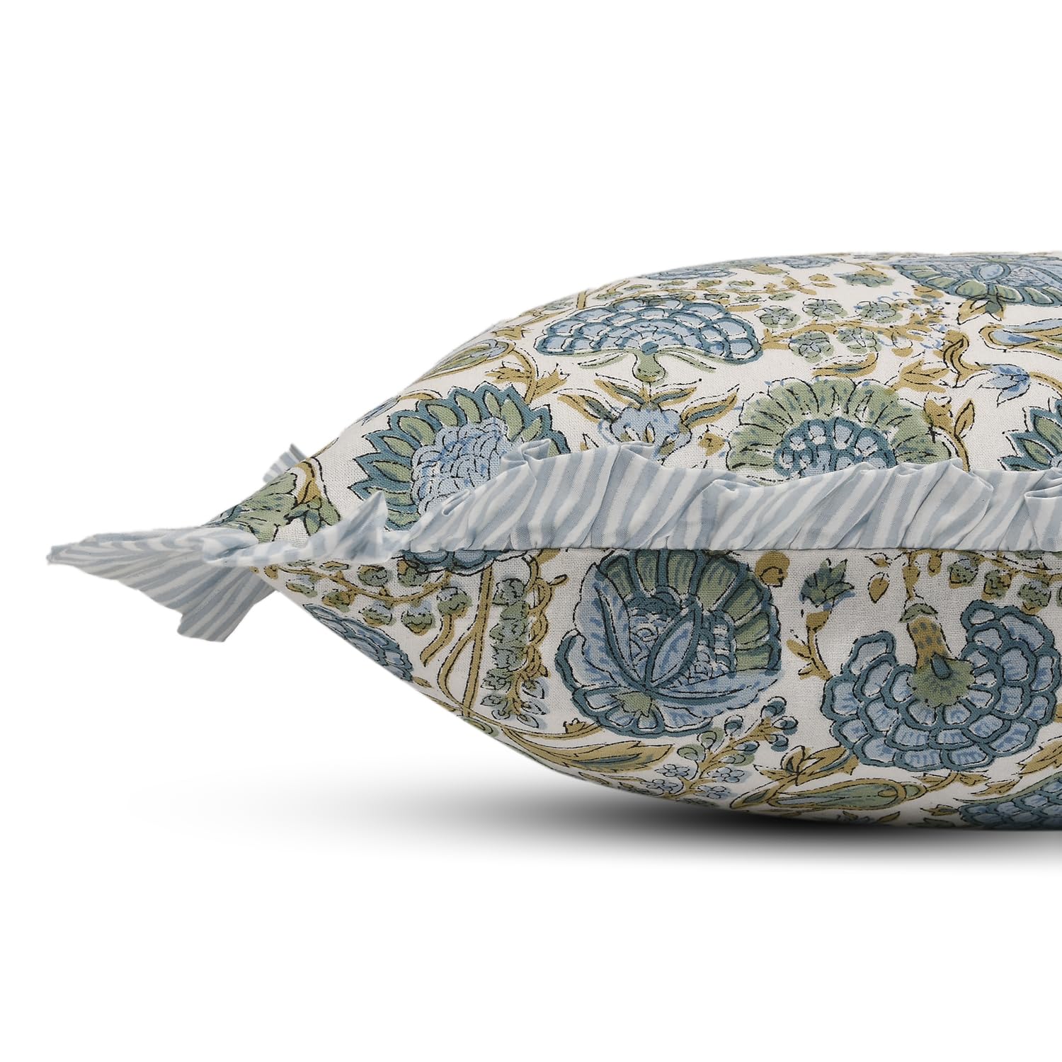 Ridhi bedroom decor pillow cover in durable cotton canvas