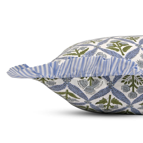 Ridhi grandmillennial design brightens bedrooms, living rooms, and hotel-style spaces.