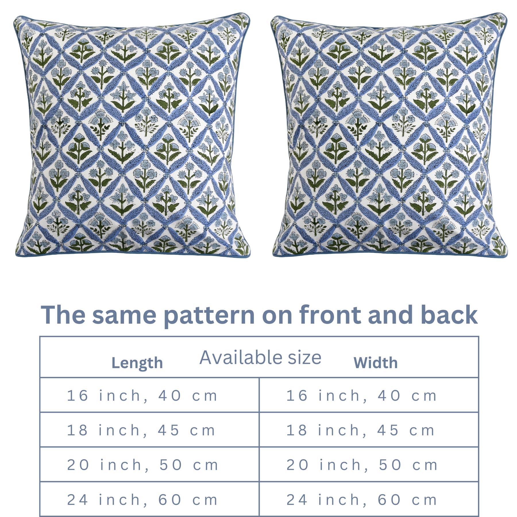 Ridhi pillow cover used in patio decor for outdoor seating