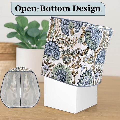 Ridhi tissue box cover for bedroom keeps nightstands neat