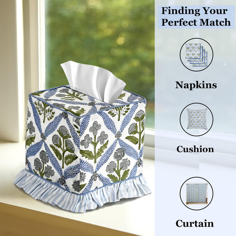 Ridhi versatile decor accessory fits desks and vanities.