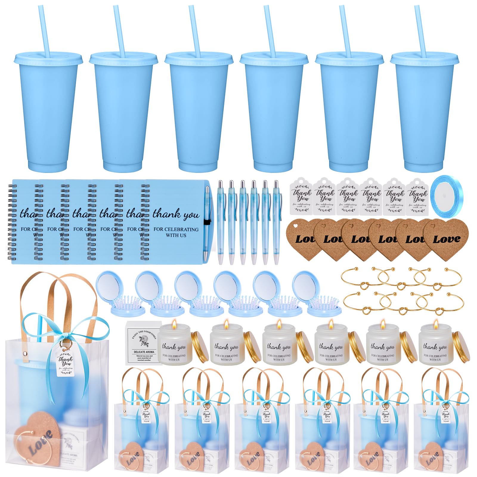 Rigibright baby shower gift bags for prizes, easy to hand out to guests