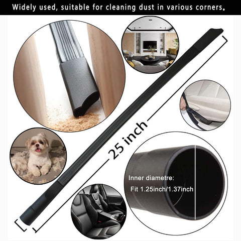 Riiriou flexible crevice tool reaches narrow gaps and corners.