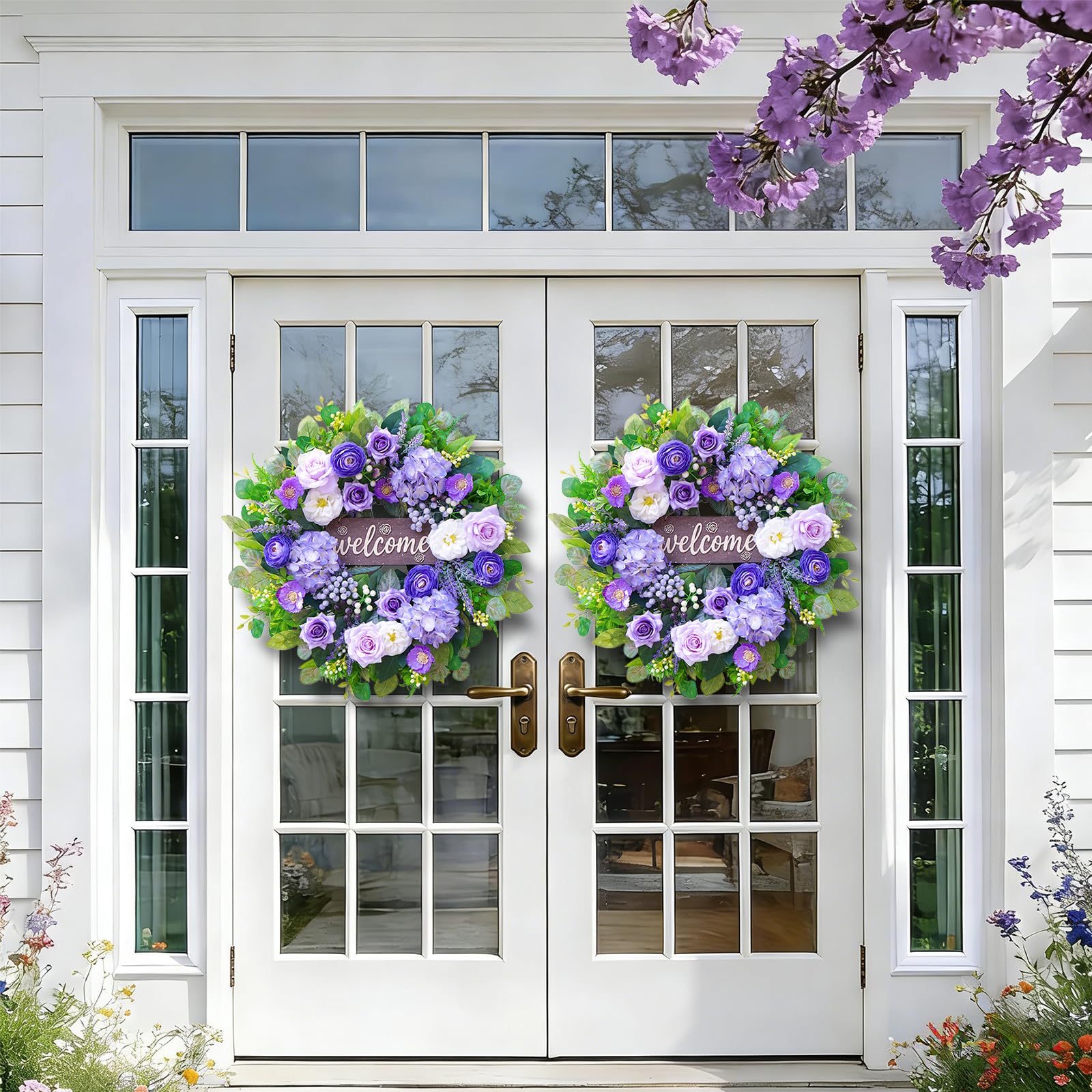 Rimalo premium fade-resistant silk foliage maintains vibrant color
