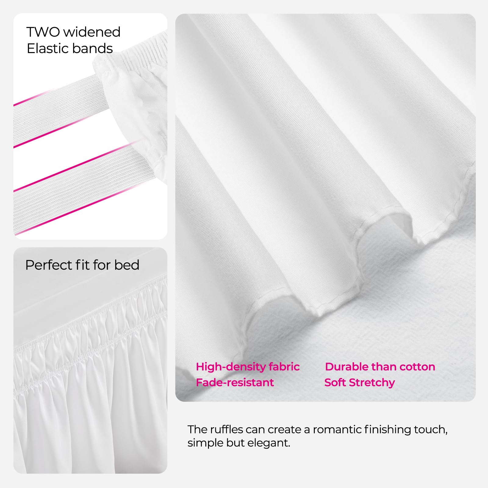 RIMELA twin-xl drop length provides a dramatic 36-inch drape.