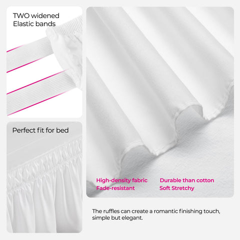 RIMELA twin-xl drop length provides a dramatic 36-inch drape.