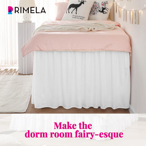 RIMELA under-bed storage friendly design hides clutter and mattress edges.