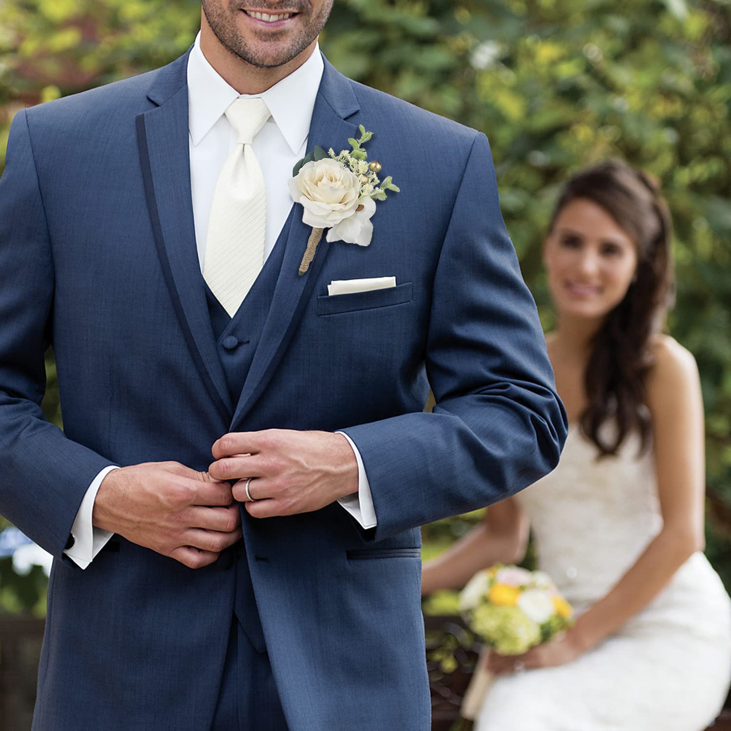 Rinlong elegant floral accessory set for weddings and proms.