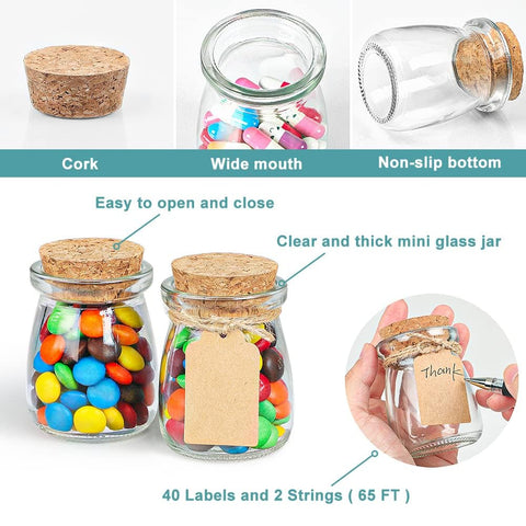 Ritayedet jars used as wedding favors ready for guests