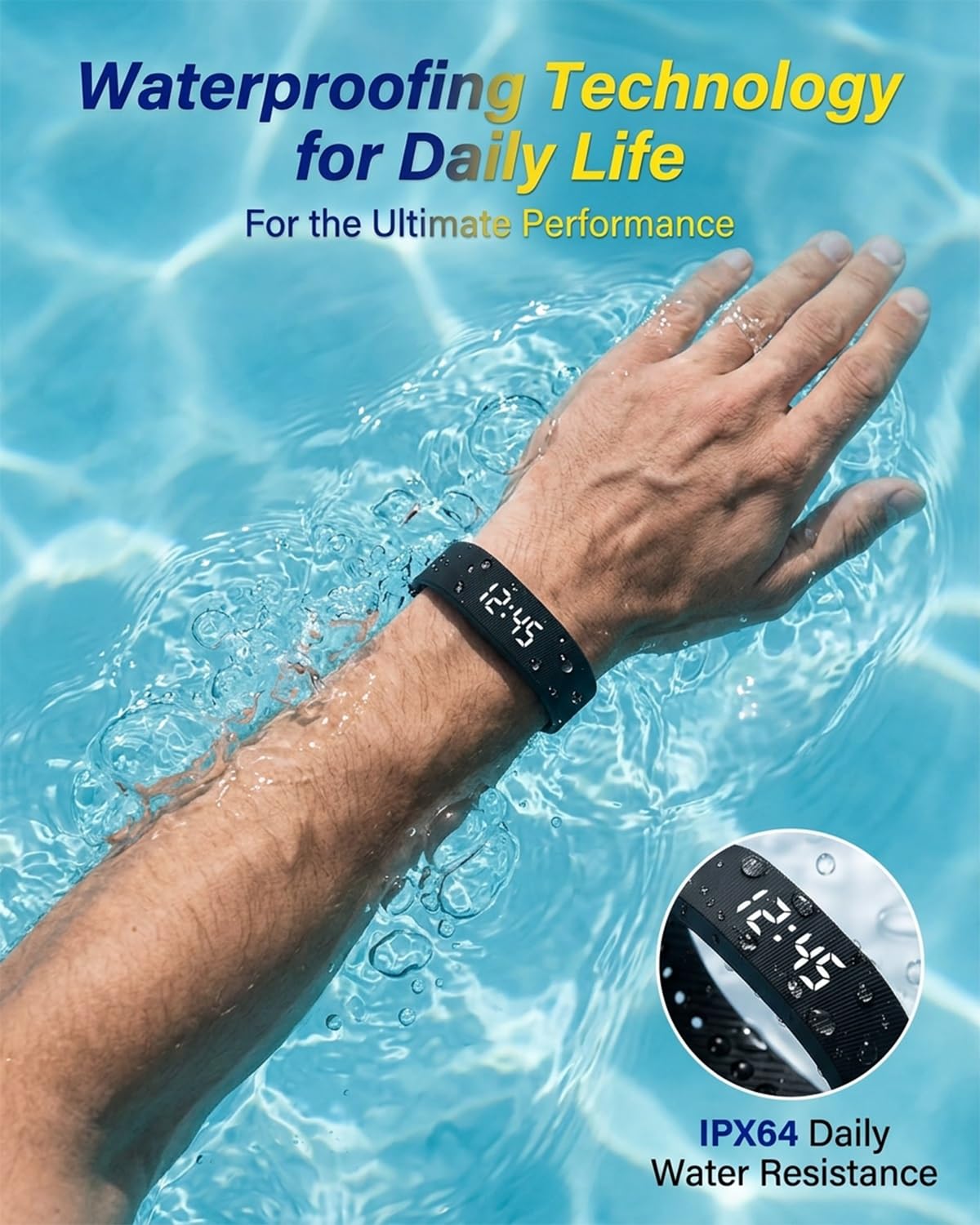 RITHEM 3D sensor step-tracking records your daily activity