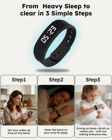RITHEM discreet partner alarm keeps mornings harmonious and respectful.