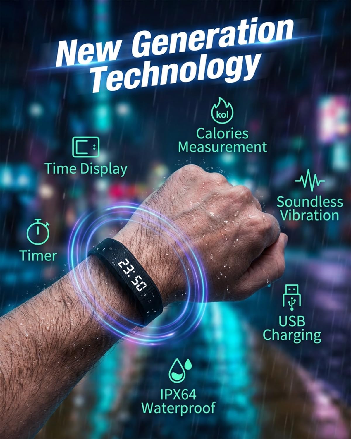 RITHEM standalone fitness tracker stores workouts offline